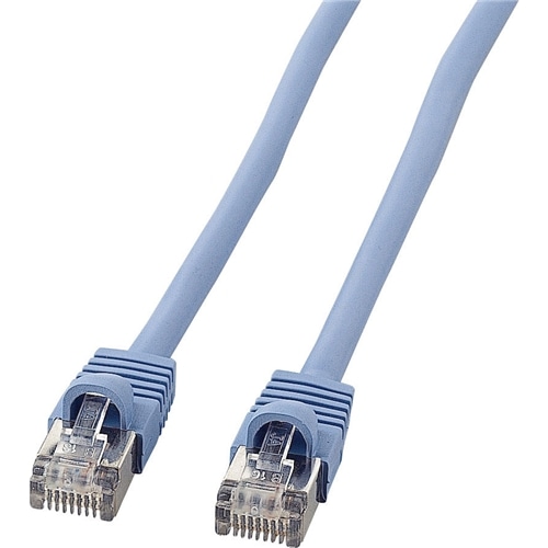 STPエンハンスドカテゴリ5単線ケーブル（20m・ライトブルー）