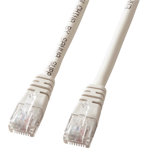 エンハンスドカテゴリ5単線LANケーブル（7m・ライトグレー）