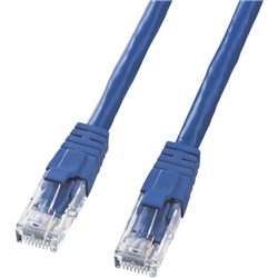 カテゴリ6UTPクロスケーブル（5m・ブルー）