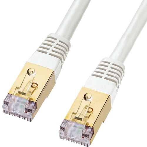 カテゴリ7LANケーブル（0.2m・ホワイト）