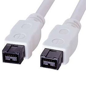 IEEE1394bケーブル（ホワイト・2m）