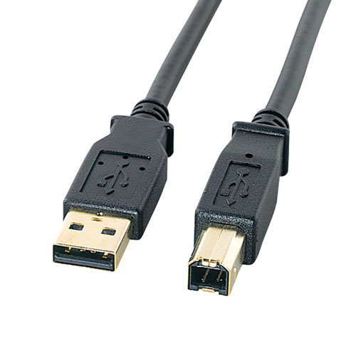 USB2.0ケーブル（ブラック・5m）