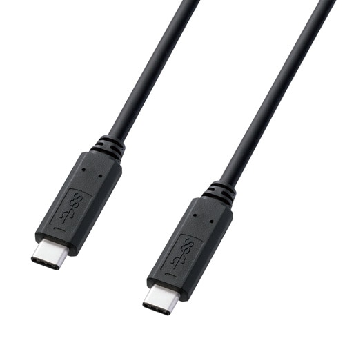 USB3.2 Type C Gen1 PD対応ケーブル（1m・ブラック）