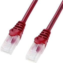 ツメ折れ防止CAT5eLANケーブル（1m・レッド）