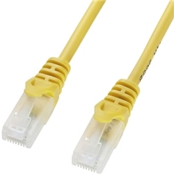 ツメ折れ防止CAT5eLANケーブル（20m・イエロー）