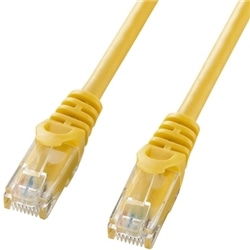 カテゴリ6 UTP LANケーブル（バルク品・2m・イエロー）