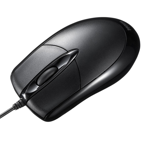 有線光学式マウス（ブラック）