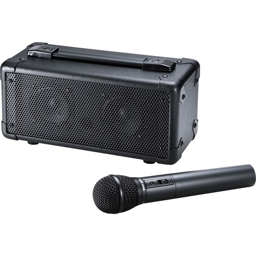 ワイヤレスマイク付き拡声器スピーカー