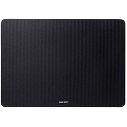 抗菌・消臭・静電気除去マウスパッド（A4サイズ・ブラック）