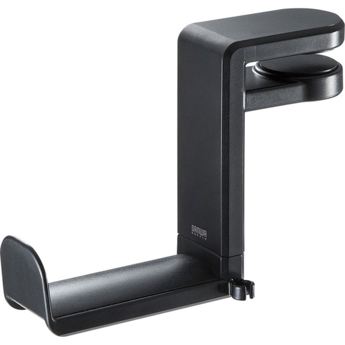 回転式ヘッドホンフック（ブラック）