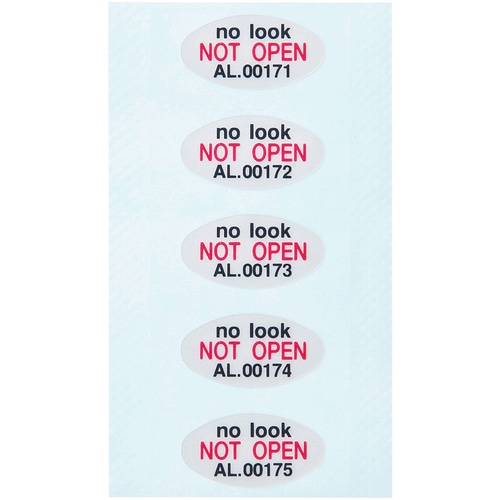 鍵のナンバーキーパーセキュリティシール（1シート・5枚入り）