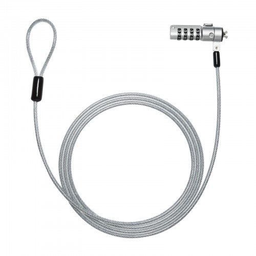 スロット標準＆nano対応セキュリティワイヤー（ダイヤル錠）