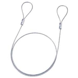 eセキュリティ（ワイヤー、長さ1.0m・直径3.5mm）