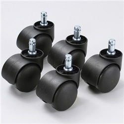 OAチェア用ナイロンキャスター（5個入り）