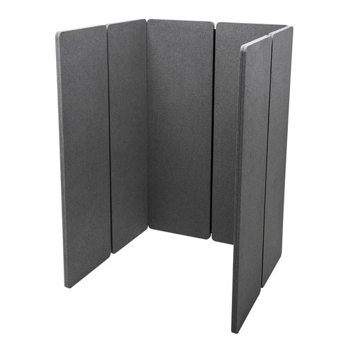 パーティションブース（H1600・グレー）