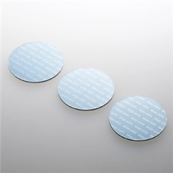 ノートパソコン冷却パッド（丸型・3枚入り・ブルー）