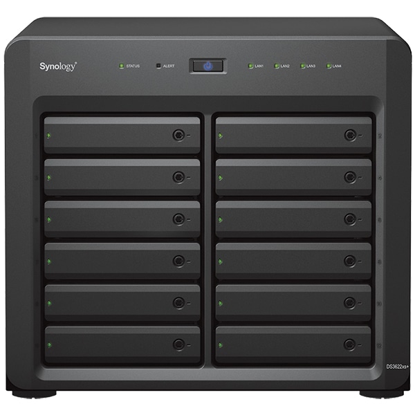 Intel Xeon D-1531 6コア搭載ハイエンド12ベイNAS DiskStation DS3622xs+ HDD非搭載モデル