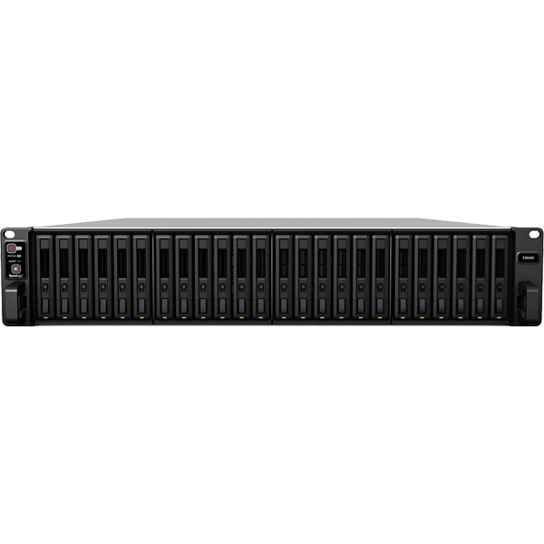 FlashStation FS6400 24ベイ オールフラッシュNAS デュアル8コアXeon RAM32GB 10GBASE-T ディスク非搭載モデル