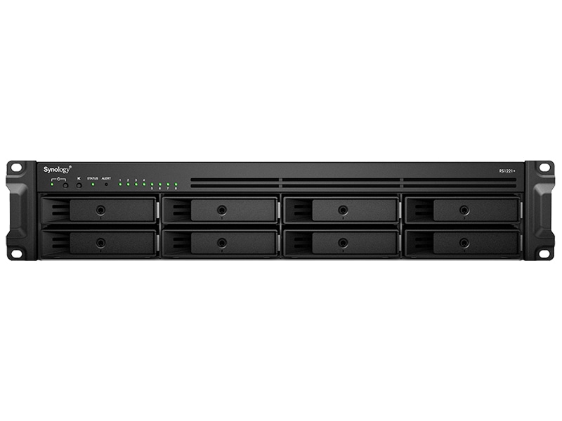 高性能2U8ベイNASサーバー RackStation RS1221+ HDD非搭載モデル