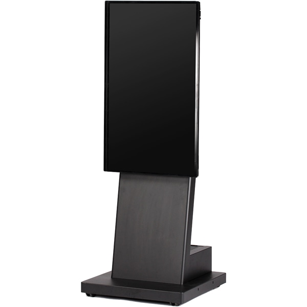 デジタルサイネージスタンド 耐荷重15kg 黒 フルスペックタイプ