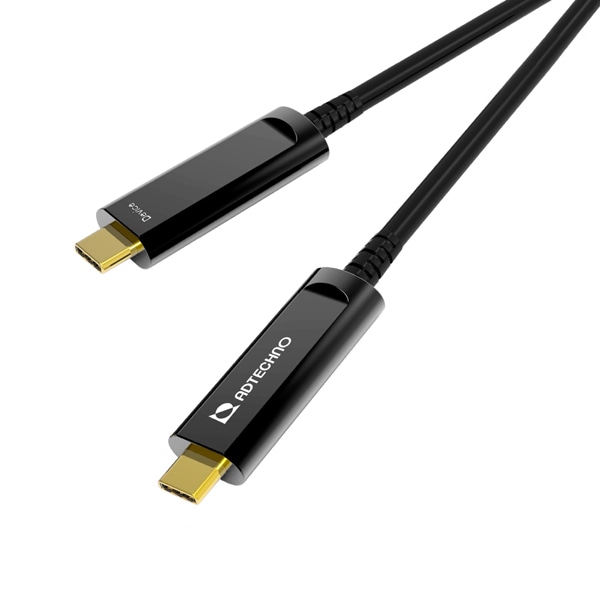 10Gbps対応光ファイバUSBケーブル C-C 10m