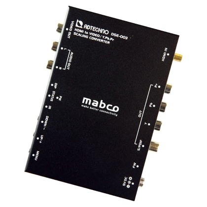 HDMI→ビデオ/コンポーネント スキャンコンバータ