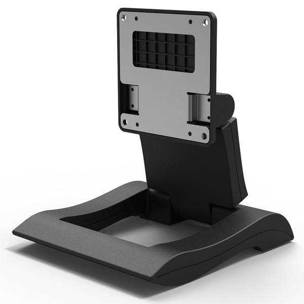 超軽量無段階調節可能な小型モニター用自立スタンド