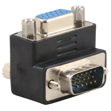 L型VGAアダプター