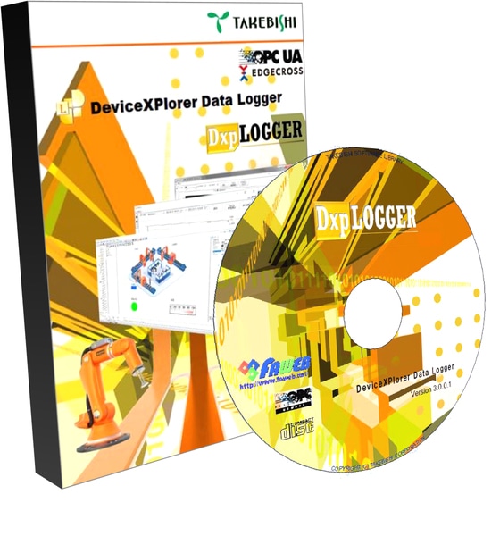 DxpLOGGER V3 スタンダード パッケージ版(HWキー) 英語版