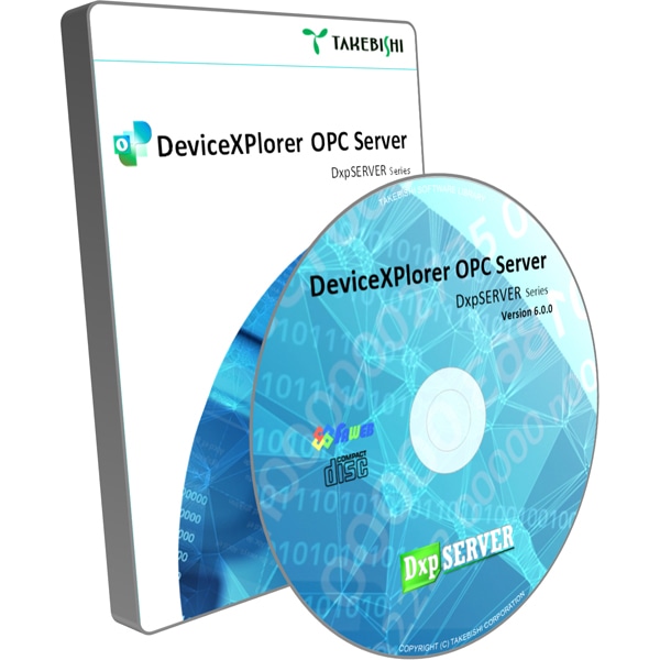 DxpSERVER V6 エンタープライズ OPCサーバー パッケージ版(HWキー) バージョンアップ 英語版