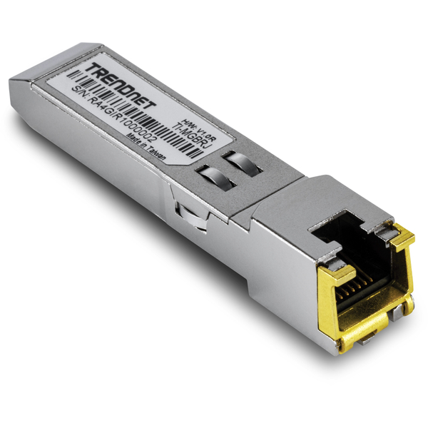 産業用 1000BASE-T SFP RJ45 銅線モジュール