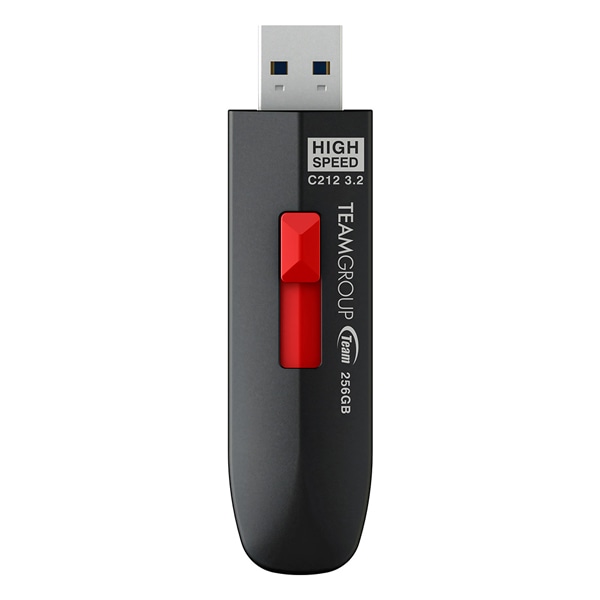 USB3.2 Gen2 フラッシュドライブ スライド式 C212シリーズ 256GB