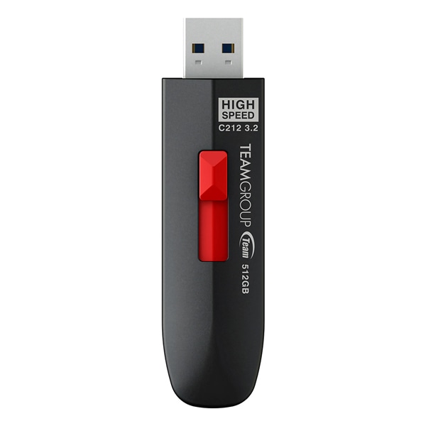 USB3.2 Gen2 フラッシュドライブ スライド式 C212シリーズ 512GB