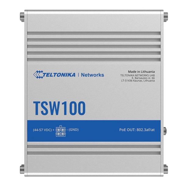 産業用POE+スイッチ TSW100