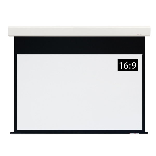ケース付電動リモコンスクリーン ワイド90インチ