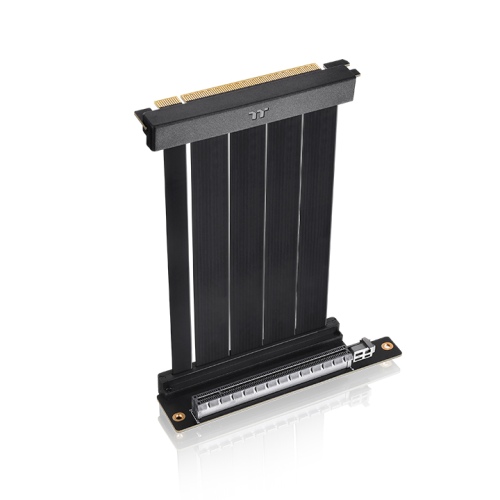 PCI-E 4.0 Dual 90 Degree Riser Cable 130mm Black