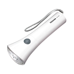 LED懐中電灯 単3型 ホワイト