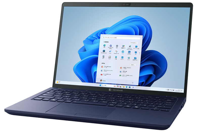 dynabook X8/Y (Core i7-1360P/16GB/SSD・512GB/ODD無/Win11Home 24H2/365 Basic＋Office H&B 2024/13.3型/ダークテックブルー）