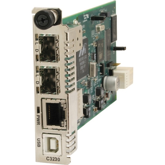 (2)SFP空きスロット/10/100/1000Base-T(RJ-45)/SFP