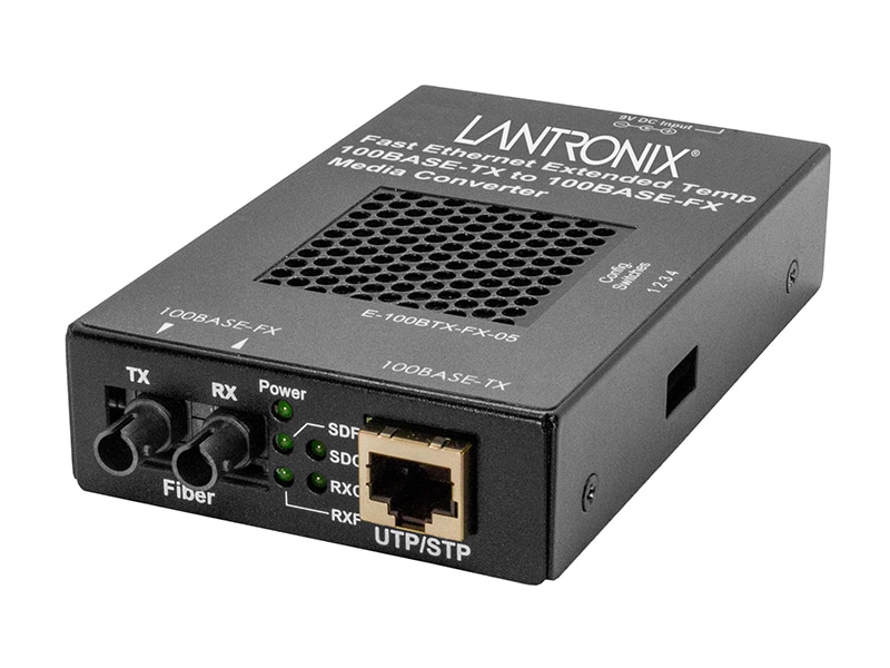 100Base-TX(RJ-45)/100Base-FX/ST/MMF/1300nm/2km/低・高温対策タイプ