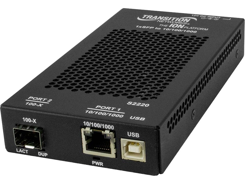 SFP空きスロット/10/100/1000Base-T(RJ-45)/100BaseSFP