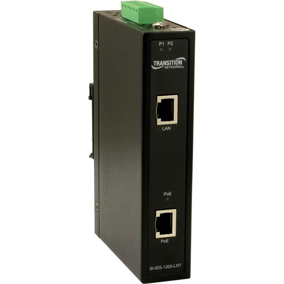 産業用 1ポート ミッドスパン PoE+ インジェクタ