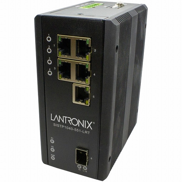 アンマネージド強化ギガビット イーサネット PoE++ スイッチ (4)10/100/1000Base-T PoE++ ポート + (1) 10/100/1000Base-T ポート + (1) 100/1000Base-X SFP スロット