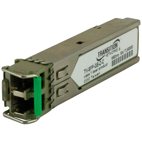 SFP/1000Base-ZX/ファイバ・チャネル/LC/SMF/1550nm/80km動作温度拡張版 -40℃ to 85℃ Cisco互換