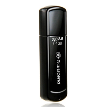 USBメモリー USB2.0 キャップ式 16GB ブラック