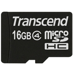 microSDHCカード Class4 16GB