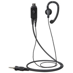 タイピン型イヤホンマイク