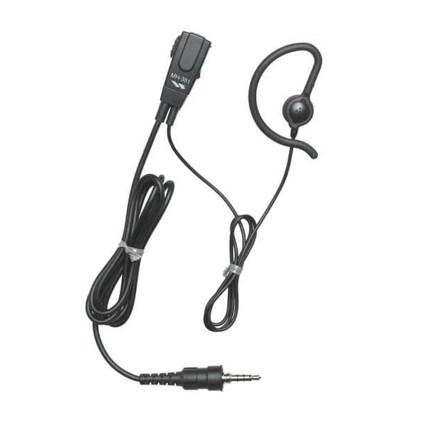 タイピン型イヤホンマイク