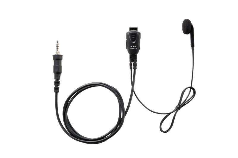 小型タイピンマイク＆イヤホン（オープンエアー型イヤホン）