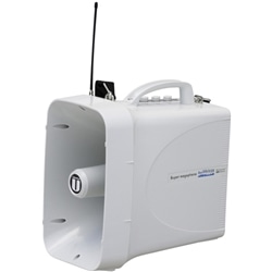 30W防滴形スーパーワイヤレスメガホン ホイッスル付